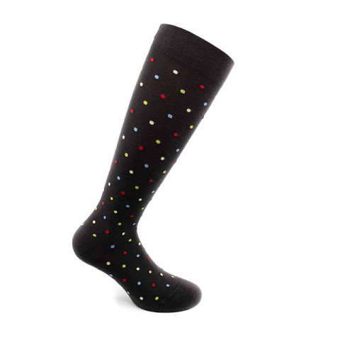 Fancy socks 01 pois 198 grafite 3